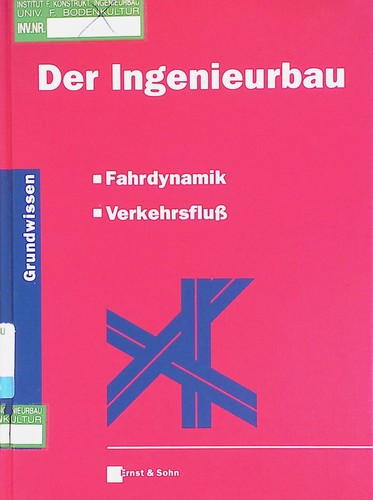 Der ingenieurbau fahrdynamik - ingenieurbau.,
