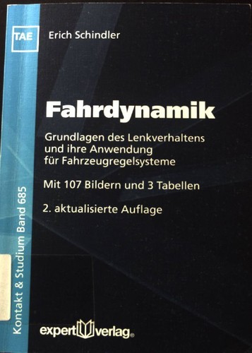 Fahrdynamik grundlagen des - :,